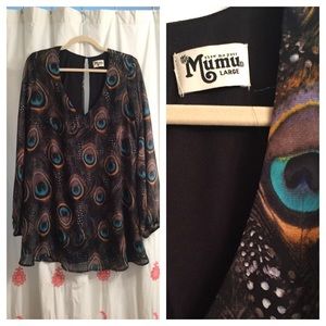 EUC Mumu Donna Michelle tunic/mini dress
